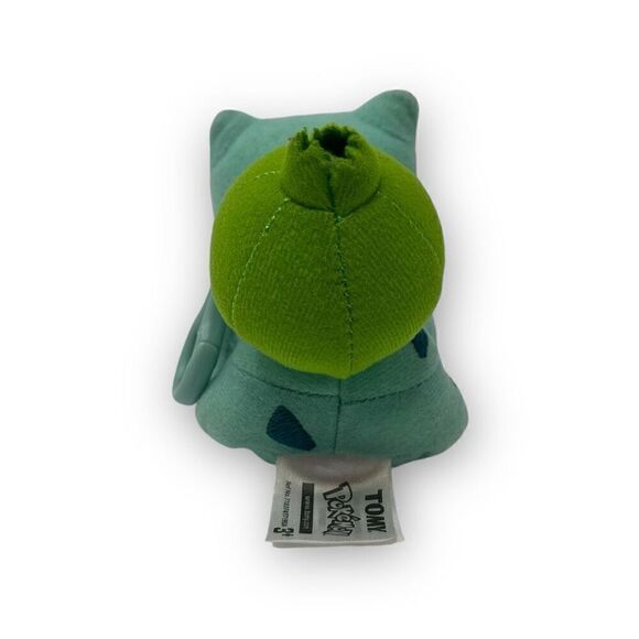 Tomy Pokemon Bulbasaur Plush Toy Backpack Clip Key Chain 3" Soft Plush - Picture 3 of 7